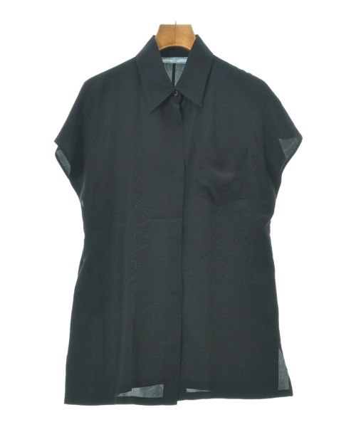 PRADA(プラダ)ブラウス 黒 サイズ:38(S位)/2200606769365