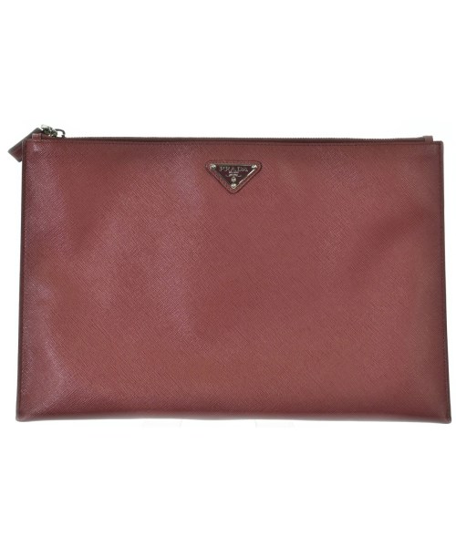 PRADA(プラダ)クラッチバッグ 赤 サイズ:-/2200696412011