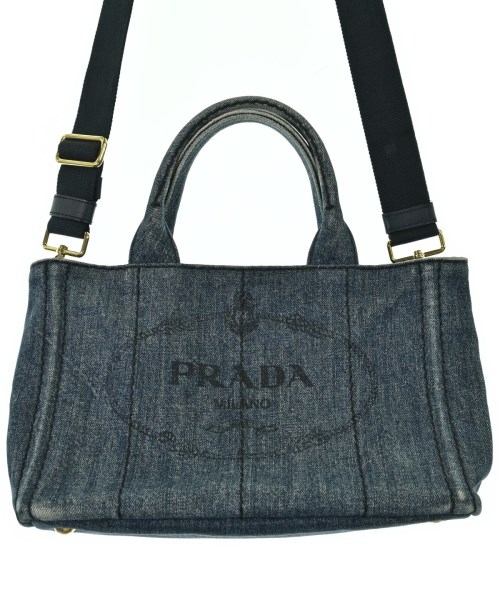 PRADA(プラダ)トートバッグ 紺 サイズ:-/2200698939431