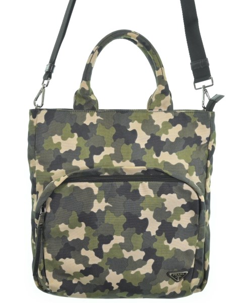 PRADA(プラダ)トートバッグ 緑 サイズ:-/2200636557079