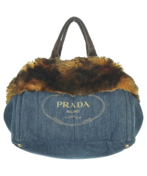 PRADA(プラダ)トートバッグ 紺 サイズ:-/2200665281013