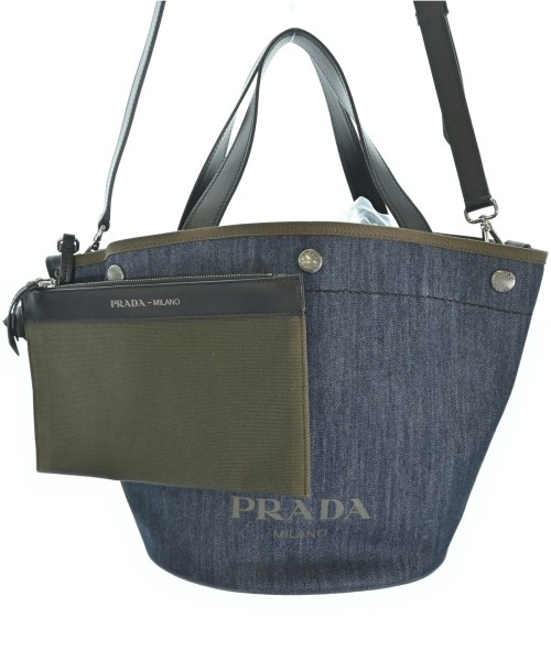PRADA(プラダ)ハンドバッグ 紺 サイズ:-/2200692184066