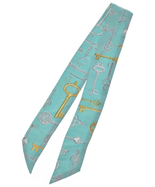 TIFFANY & CO.(ティファニー)バンダナ・スカーフ 青 サイズ:-/2200685604069