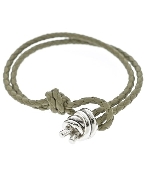 BOTTEGA VENETA(ボッテガベネタ)ブレスレット・バングル カーキ サイズ:M/2200643009011