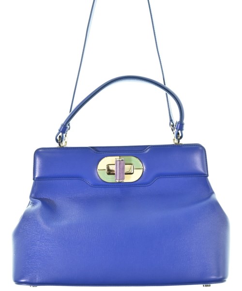 BVLGARI(ブルガリ)ハンドバッグ 青 サイズ:-/2200697834010