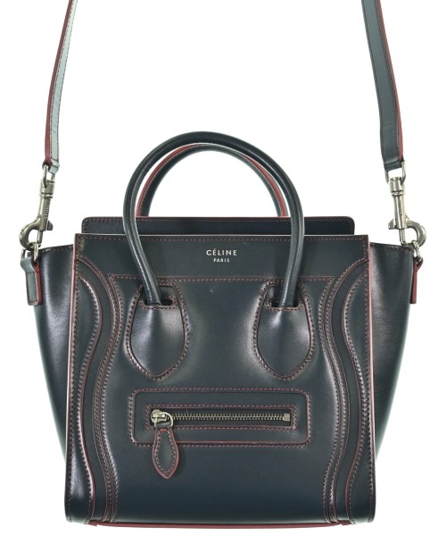 CELINE(セリーヌ)トートバッグ 紺 サイズ:NANO/2200679541028