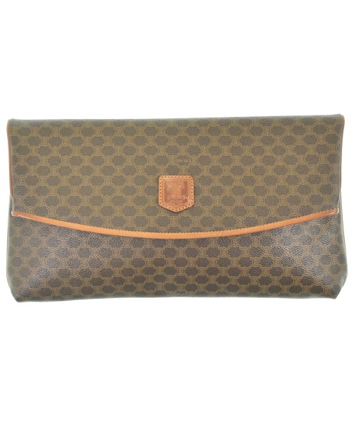 CELINE(セリーヌ)クラッチバッグ 茶 サイズ:-/2200696048968
