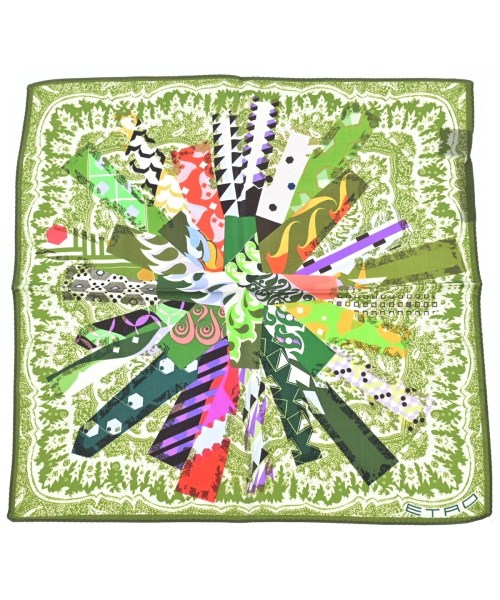ETRO(エトロ)バンダナ・スカーフ 緑 サイズ:-/2200663830213