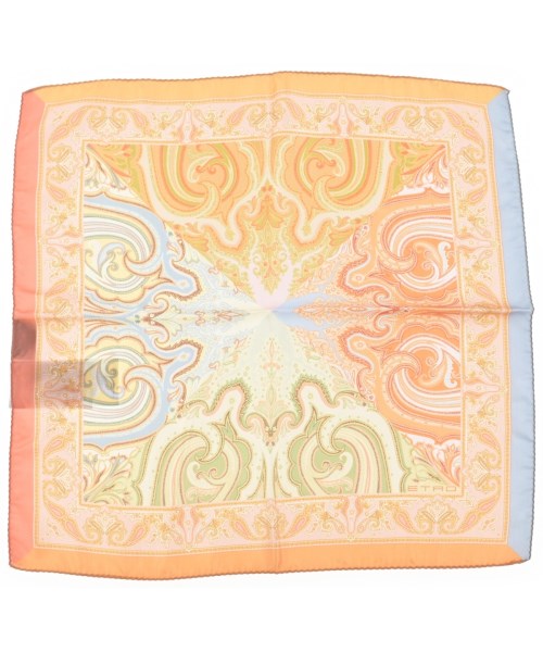 ETRO(エトロ)バンダナ・スカーフ オレンジ サイズ:-/2200682599030