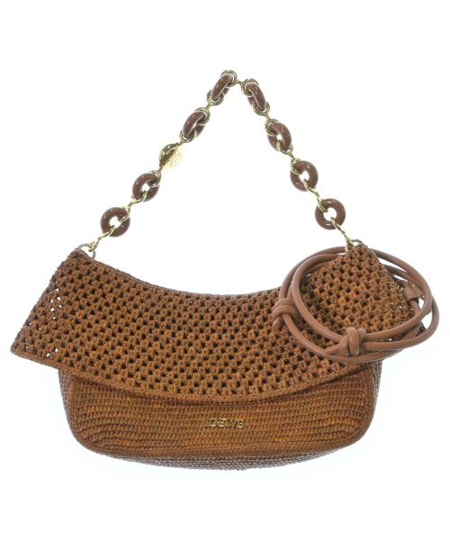 LOEWE(ロエベ)ショルダーバッグ 茶 サイズ:-/2200590690157