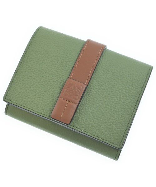 LOEWE(ロエベ)財布・コインケース 緑 サイズ:-/2200665043031