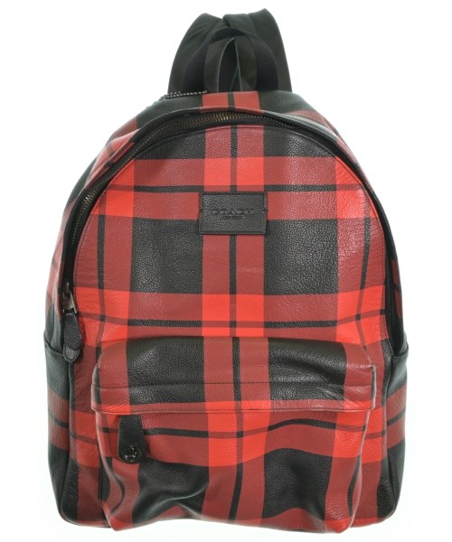 COACH(コーチ)バックパック・リュック 赤 サイズ:-/2200676215083