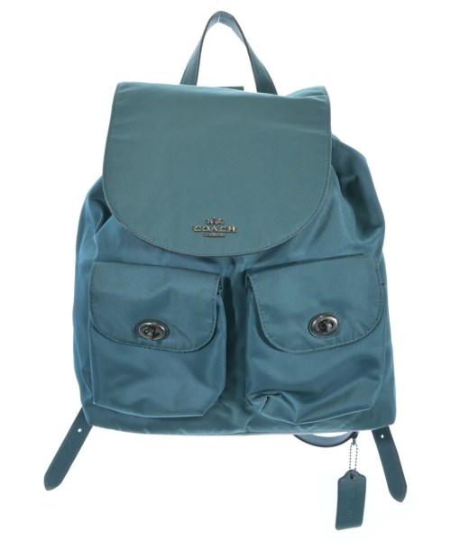 COACH(コーチ)バックパック・リュック 青 サイズ:-/2200665638015