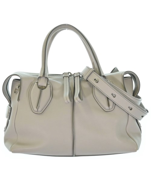 TOD'S(トッズ)ボストンバッグ グレー サイズ:-/2200630145012