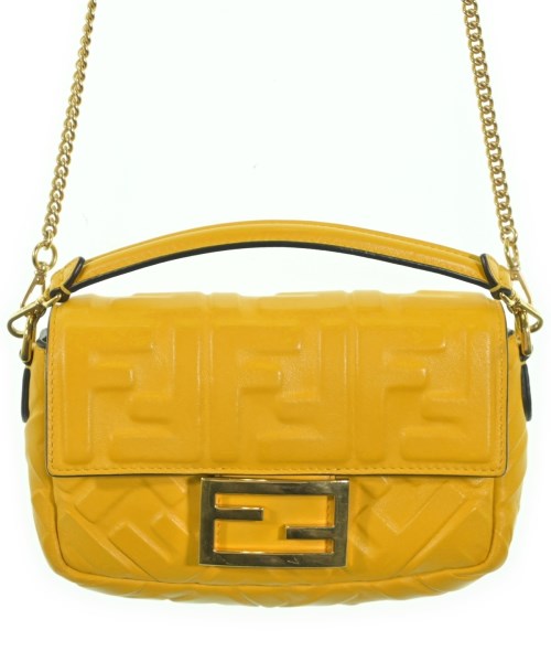 FENDI(フェンディ)ショルダーバッグ 黄 サイズ:-/2200681430075