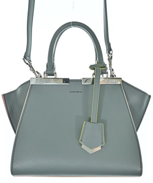FENDI(フェンディ)ハンドバッグ 緑 サイズ:-/2200684649078