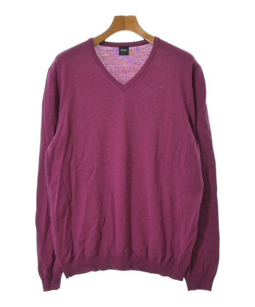 HUGO BOSS(ヒューゴボス)ニット・セーター 紫 サイズ:XXL/2200500761250