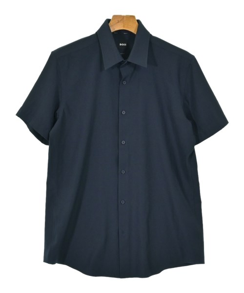 HUGO BOSS(ヒューゴボス)カジュアルシャツ 紺 サイズ:M/2200596241018