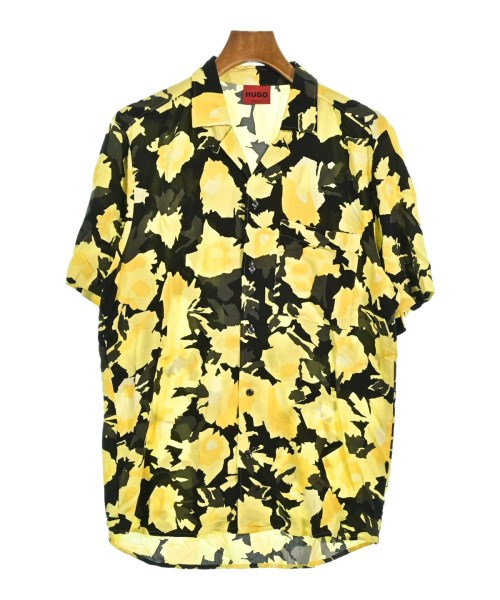 HUGO BOSS(ヒューゴボス)カジュアルシャツ 黄 サイズ:S/2200610250033