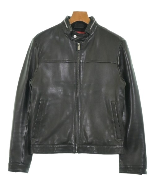 HUGO BOSS(ヒューゴボス)ライダース 黒 サイズ:XS/2200679341024