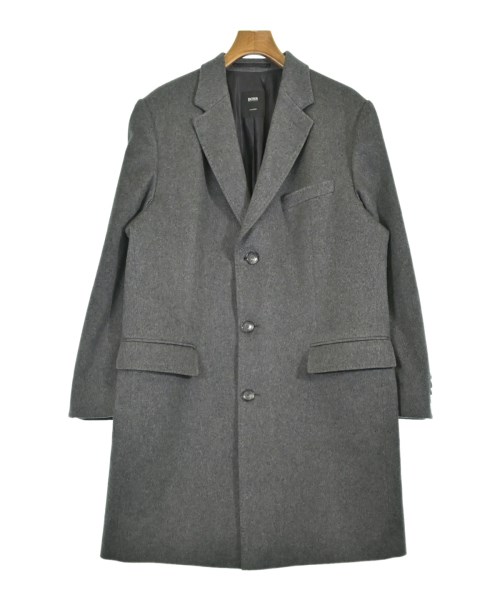 HUGO BOSS(ヒューゴボス)チェスターコート グレー サイズ:54(XXL位)/2200658095283