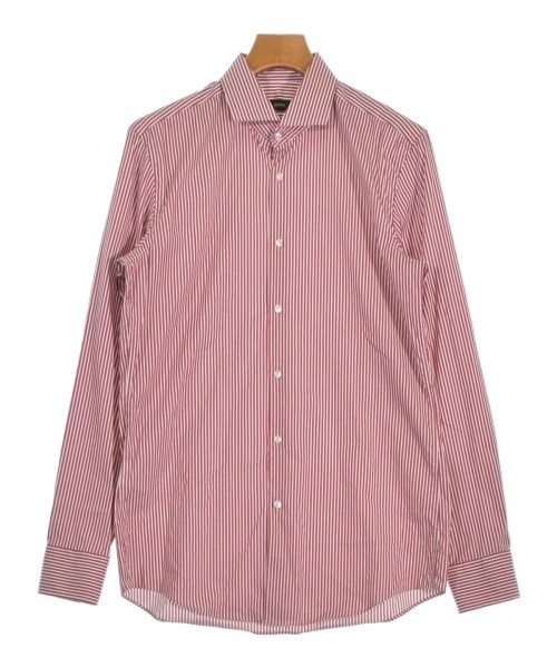 HUGO BOSS(ヒューゴボス)カジュアルシャツ 赤 サイズ:40(M位)/2200652719079