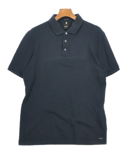 HUGO BOSS(ヒューゴボス)ポロシャツ 紺 サイズ:L/2200667876101
