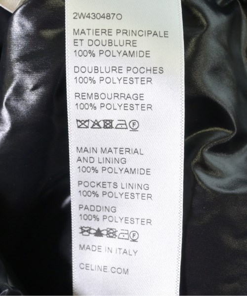 CELINE（セリーヌ）ダウンジャケット/ダウンベスト 黄 サイズ:46(M位) メンズ/2200513120013