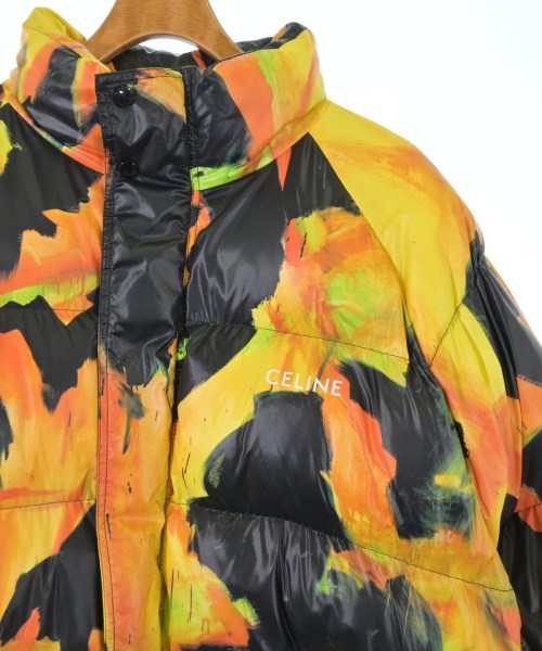 CELINE（セリーヌ）ダウンジャケット/ダウンベスト 黄 サイズ:46(M位) メンズ/2200513120013