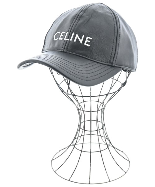 CELINE(セリーヌ)キャップ 黒 サイズ:M/2200565147082
