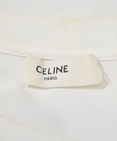 CELINE（セリーヌ）Tシャツ・カットソー 白 サイズ:S メンズ/2200599211094