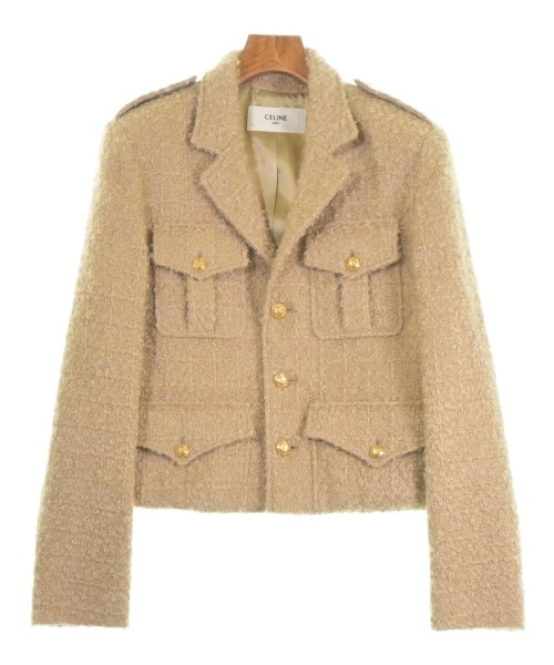 CELINE(セリーヌ)カジュアルジャケット ベージュ サイズ:42(M位)/2200570810032