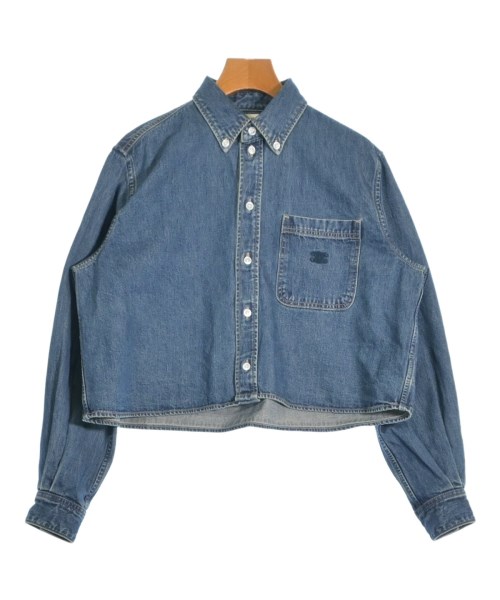 CELINE(セリーヌ)カジュアルシャツ 青 サイズ:S/2200649644018