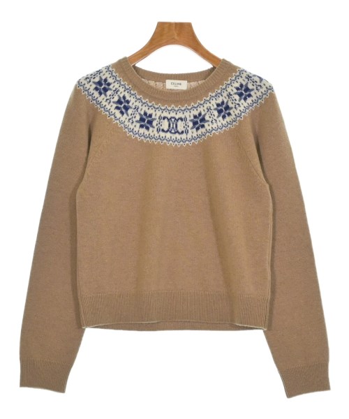 CELINE(セリーヌ)ニット・セーター ベージュ サイズ:XS/2200649644070