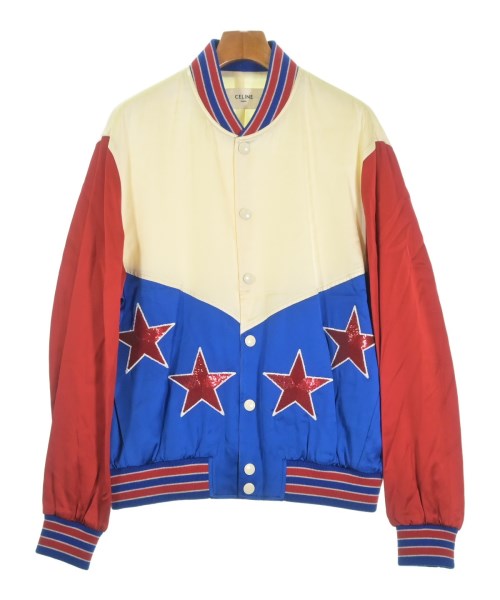 CELINE(セリーヌ)スタジャン 白 サイズ:46(M位)/2200657477011
