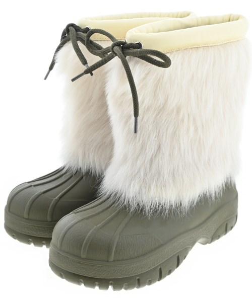 CELINE(セリーヌ)ブーツ 緑 サイズ:EU37(23.5cm位)/2200662054153