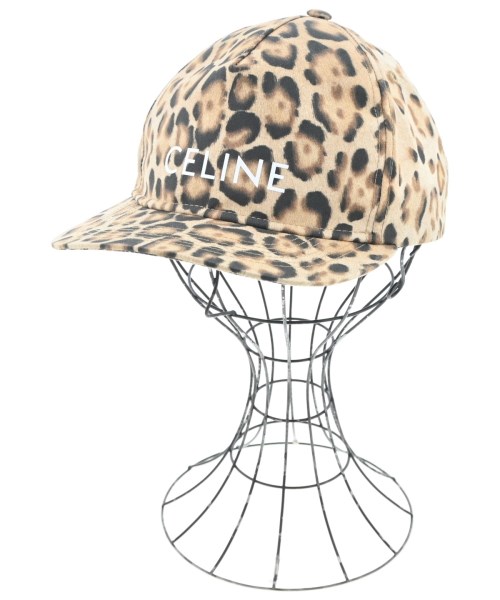 CELINE(セリーヌ)キャップ ベージュ サイズ:-/2200663331055