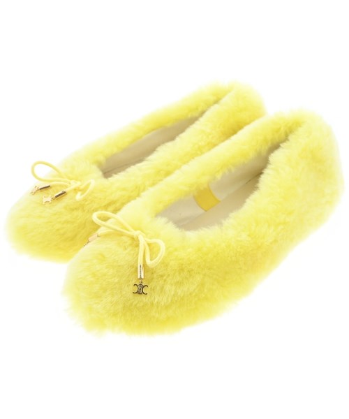 CELINE(セリーヌ)パンプス 黄 サイズ:EU37(23.5cm位)/2200670860098