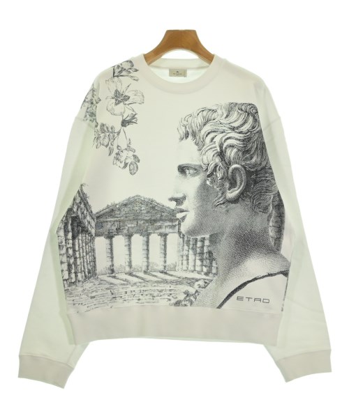 ETRO(エトロ)スウェット 白 サイズ:40(M位)/2200638207057