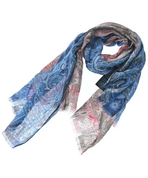 ETRO(エトロ)ストール 青 サイズ:-/2200695298036