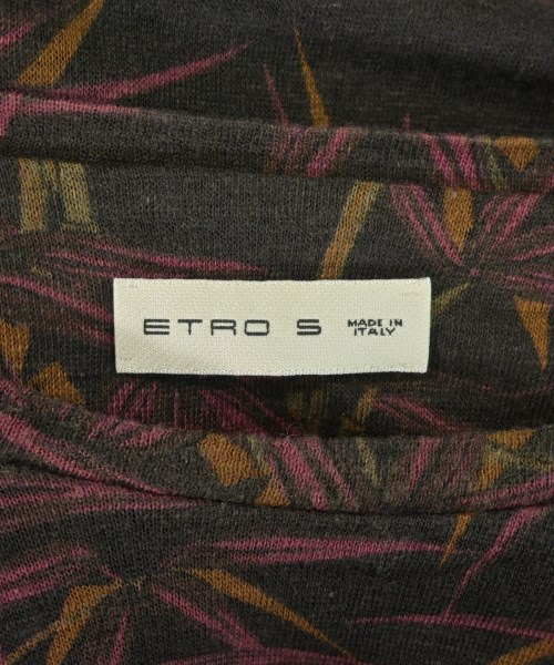 ETRO（エトロ）Tシャツ・カットソー 黒 サイズ:-(S位) メンズ/2200707160016