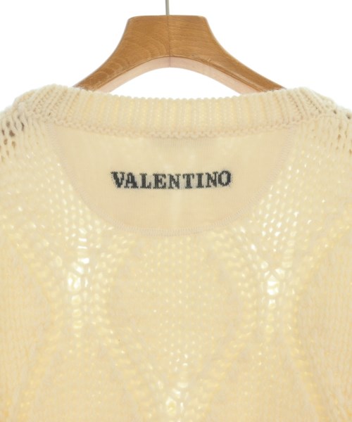 VALENTINO（ヴァレンティノ）ニット・セーター 白 サイズ:M レディース/2200580125157
