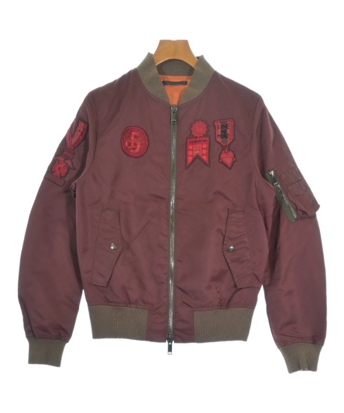 VALENTINO(ヴァレンティノ)ミリタリーブルゾン 赤 サイズ:44(S位)/2200641625015