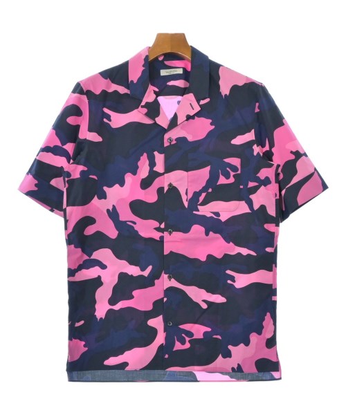 VALENTINO(ヴァレンティノ)カジュアルシャツ 紺 サイズ:44(S位)/2200612798021