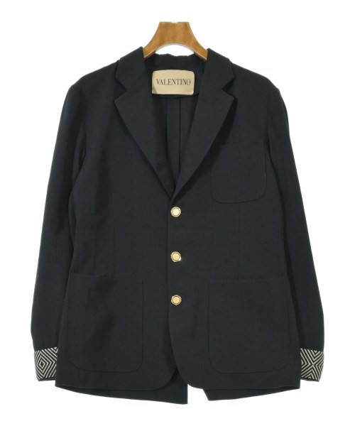 VALENTINO(ヴァレンティノ)カジュアルジャケット 紺 サイズ:46(M位)/2200653432014