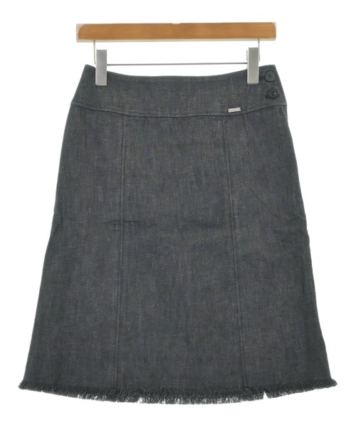 FOXEY(フォクシー)ひざ丈スカート グレー サイズ:38(S位)/2200589375041