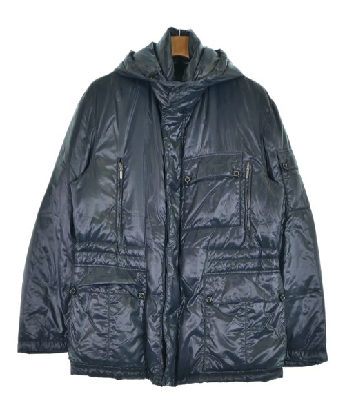 AQUASCUTUM(アクアスキュータム)ダウンジャケット/ダウンベスト 紺 サイズ:L/2200558732028