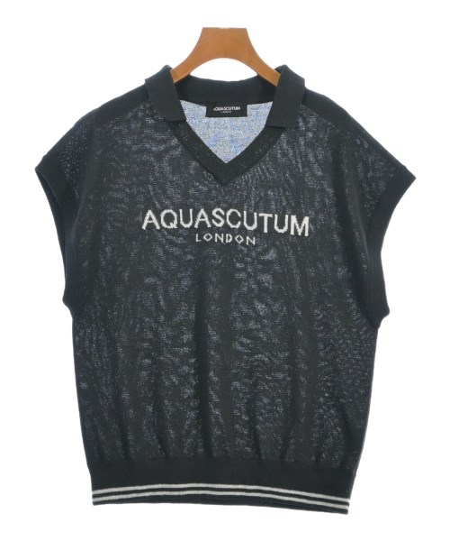 AQUASCUTUM(アクアスキュータム)ベスト/ノースリーブ グレー サイズ:8(M位)/2200635101068
