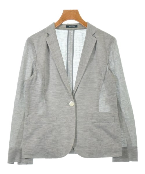AQUASCUTUM(アクアスキュータム)カジュアルジャケット グレー サイズ:8(L位)/2200567634047