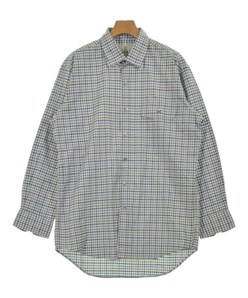 AQUASCUTUM(アクアスキュータム)カジュアルシャツ 青 サイズ:L/2200596255084